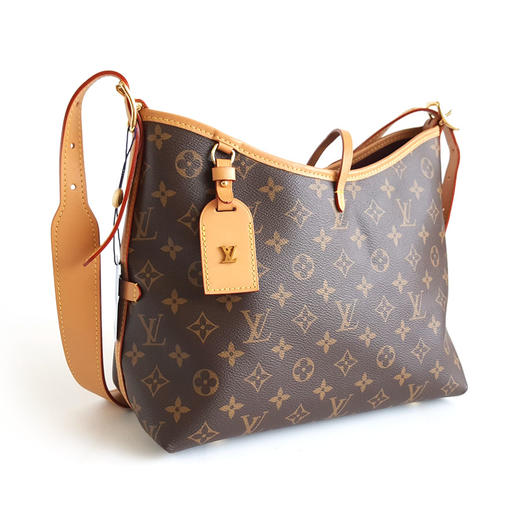 【95新】LV路易威登M46203小号棕色老花carryall单肩斜挎包女士310326AK08 商品图2