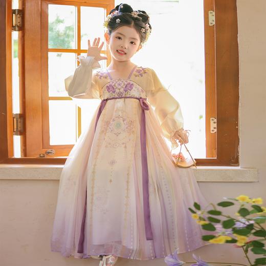 【团购】【清苒】苏城纪女童襦裙汉服SL3502 商品图0
