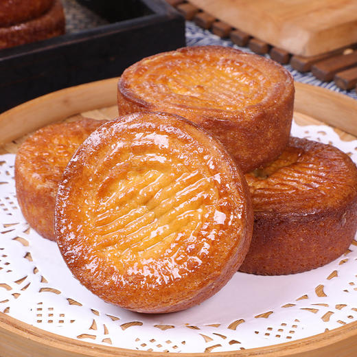 【皮软嫩口！健康低糖】木糖醇蛋月烧月饼蛋糕皮五仁蛋黄黑芝麻多口味传统糕点。xb 商品图3