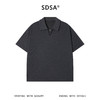 SDSA男装2026新款轻奢潮牌倒三角装饰翻领短袖T恤百搭时尚上衣 商品缩略图0
