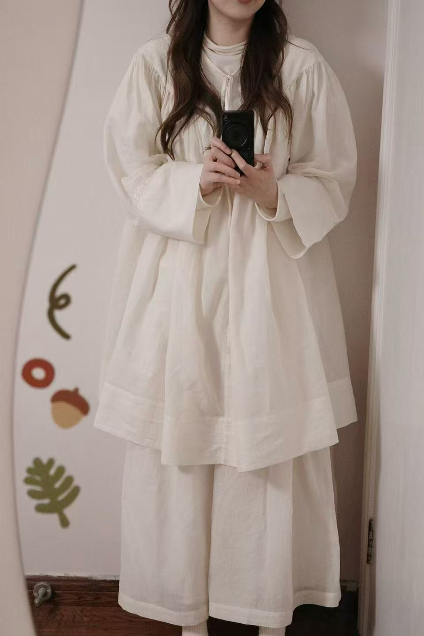 the verse 系带罩衫