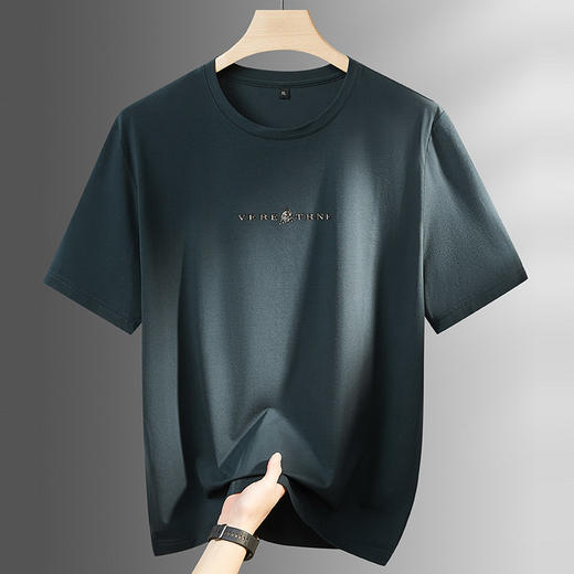 【DPF】【莫代尔棉】大依优型大码男装圆领短袖T恤休闲运动上衣夏季男士 商品图1