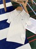 缪缪 米白色短袖针织POLO衫 商品缩略图9