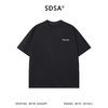 SDSA男装2026新款高贵轻奢极简风美式撞色刺绣字母圆领短袖T恤潮 商品缩略图4