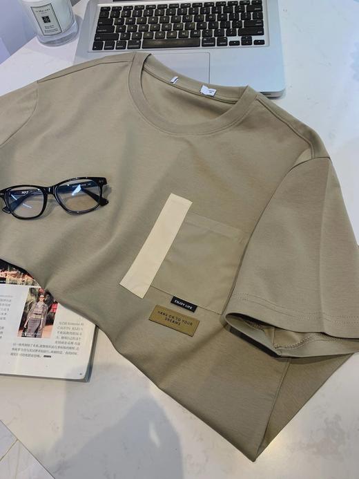 品牌纯原无补！清仓不退换！拍2件减5！！！四色短袖T（卡码拍大）  26ZB04004- 商品图9