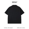 SDSA男装2026新款高贵轻奢纯色翻领短袖T恤百搭商务宽松潮流上衣 商品缩略图1