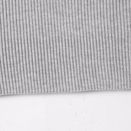 SDSA男装2026新款高贵轻奢学院风条纹拼接针织翻领假两件T恤百搭 商品图3