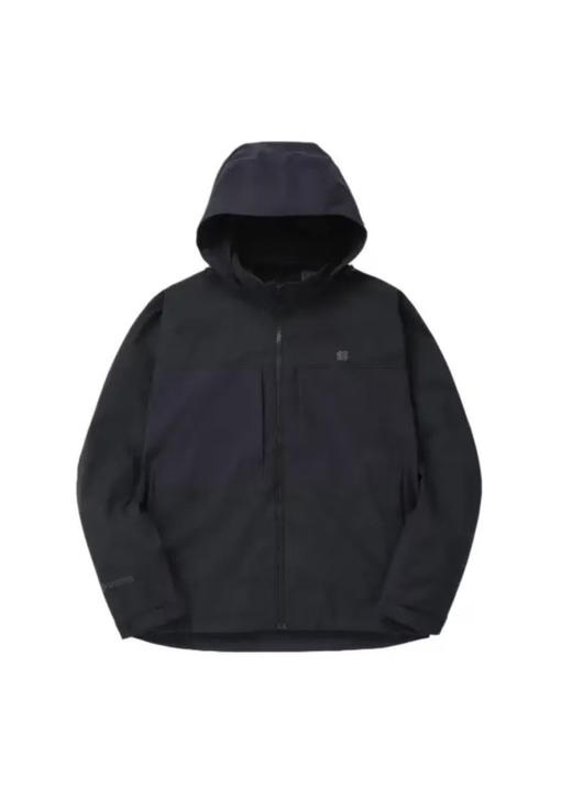 47-11 韩国尾单 两棵树 男士撞色软壳外套 春夏冲锋衣 轻柔轻薄 抗风挡雨 可拆卸连帽 商品图3