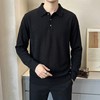 通勤好搭子~6A级白厂丝羊毛POLO翻领羊毛衫男套头上衣SYM260585 商品缩略图0