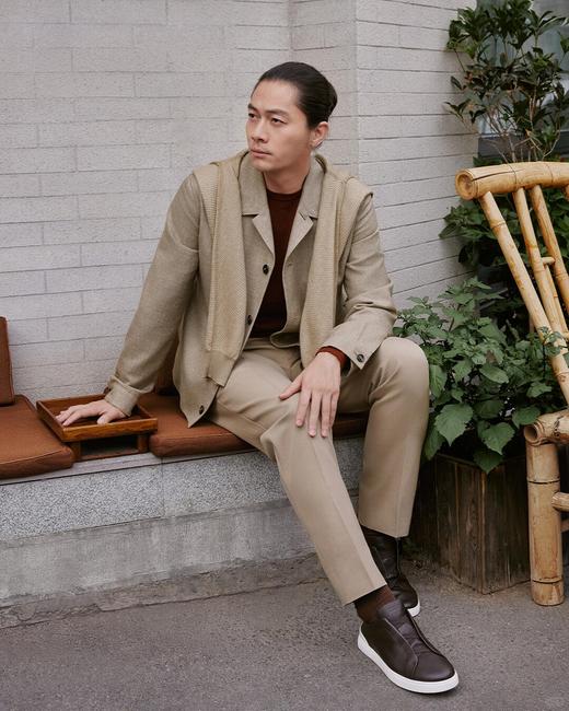 zegn*a 男士休闲直筒裤 商品图5