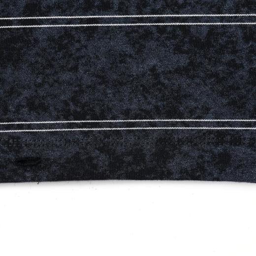 SDSA男装2026新款高贵轻奢高级感扎染撞色条纹圆领短袖T恤百搭潮 商品图4