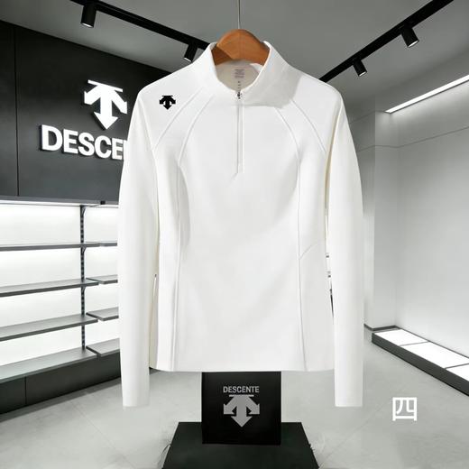 F040750户外运动速干干爽透气清凉舒适半拉链长袖上衣 商品图3