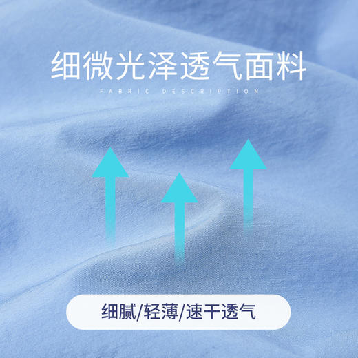 【商场同款】CNB6414 “ 蔚蓝衬衫 ”  空气皱衬衫料，轻薄有骨感 靓丽好看 商品图4