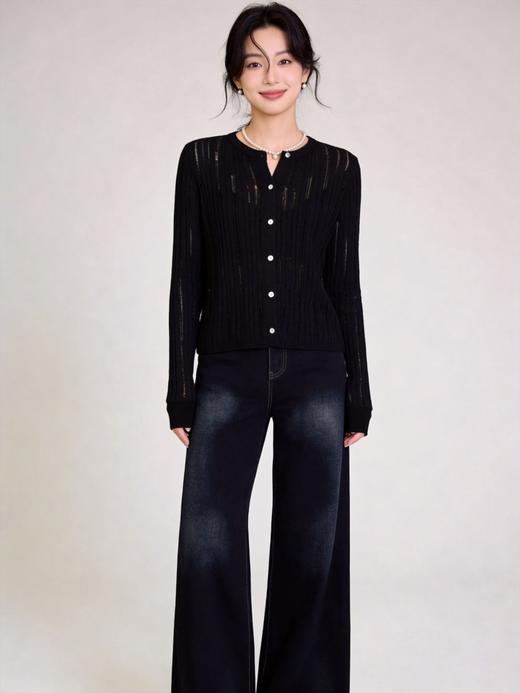 🍦挖到宝了！！🥳【子载记忆天丝亚麻开衫205-311】 谁懂啊！这件春夏天丝亚麻开衫直接把“空调穿在身上”🥶 ▫️天丝加持，柔滑触感像融化的冰淇淋 商品图2