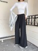 F040706春季新款健身运动休闲简约百搭宽松女士梭织阔腿裤长裤 商品缩略图13