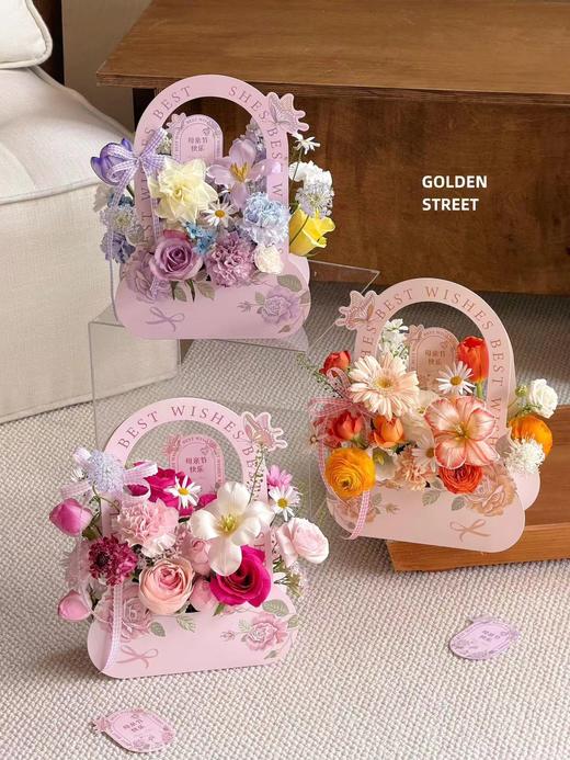 母亲节蝶遇花间手提盒24*33*9cm（5个/包） 商品图2
