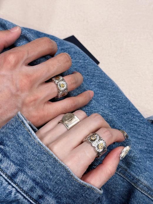 权志龙同款 意大利buccellat*i雏菊戒指 商品图12