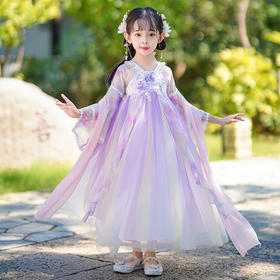 【团购】【云梦】苏城纪女童襦裙汉服SL3229（长袖）