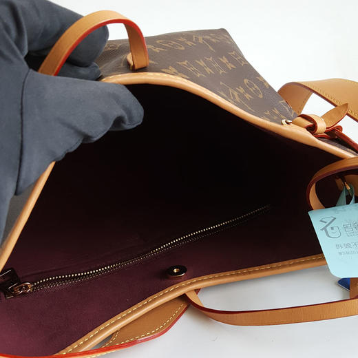 【95新】LV路易威登M46203小号棕色老花carryall单肩斜挎包女士310326AK08 商品图8