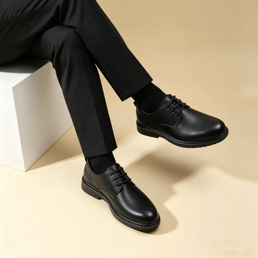 【自主换气的皮鞋】量橙气动皮鞋，空气动力双循环系统，不臭脚，不闷脚！ 商品图8