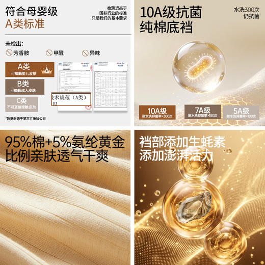 樱姿娜--蚝润·彩棉裤， 【款号】WL86021，3条礼盒装，到手仅需39.9元 商品图1