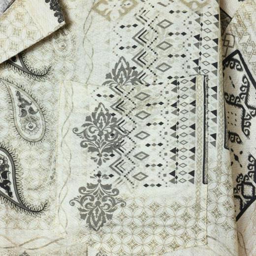 SDSA男装2026新款高贵轻奢潮牌复古腰果花卉翻领短袖衬衫百搭时尚 商品图3