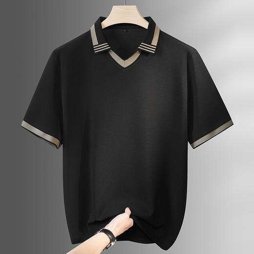 【DPF】大依优型大码男装夏季海鸥领polo衫短袖棉质透气休闲百搭短袖上衣 商品图1