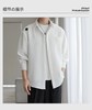 F040727春夏季新款简单大方柔软亲肤简约时尚运动休闲衬衫上衣 商品缩略图6