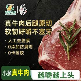 【颐和贡】手撕牛肉干 500g&100g 小条真牛肉 越嚼越上头