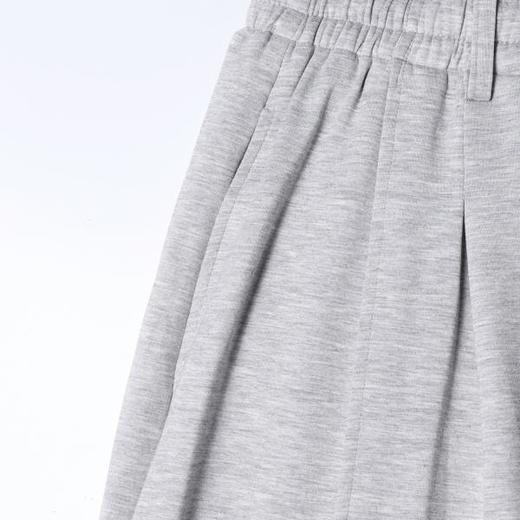 SDSA男装2026新款高贵轻奢简约纯色褶皱抽绳松紧休闲裤百搭简约 商品图2