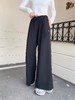 F040706春季新款健身运动休闲简约百搭宽松女士梭织阔腿裤长裤 商品缩略图14