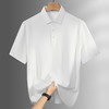 【DPF】大依优型大码男装夏季暗纹提花短袖POLO衫商务休闲棉质上衣T恤 商品缩略图2