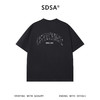 SDSA男装2026新款高贵轻奢极简风美式撞色刺绣字母圆领短袖T恤潮 商品缩略图0
