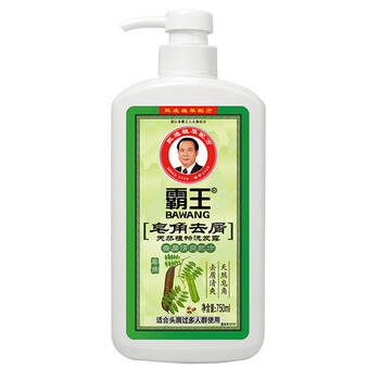 霸王洗发水皂角去屑洗发露750ml （清爽控油 去屑止痒 洗头膏洗头水） /个人护理 /洗发护发 /洗发水 商品图2