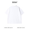 SDSA男装2026新款高贵轻奢潮牌撞色磨毛小标翻领短袖T恤百搭商务 商品缩略图4