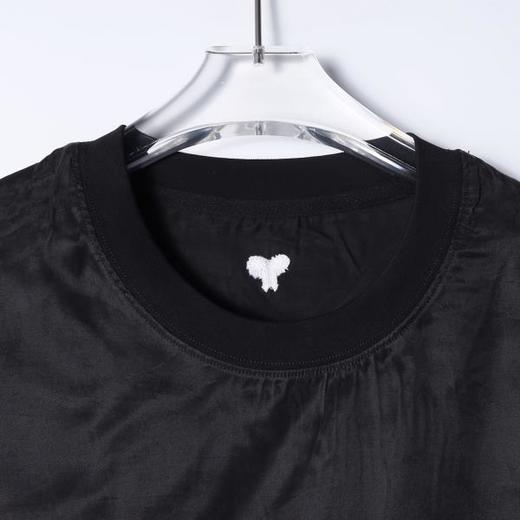 SDSA男装2026新款轻奢简约设计感袖子刺绣字母圆领短袖T恤百搭 商品图1