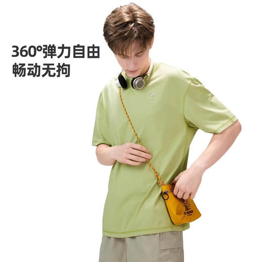 骆驼（CAMEL）中性款速干短袖圆领T恤A36BK08037 商品图0