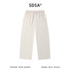 SDSA男装2026新款高贵轻奢简约纯色亚麻休闲裤百搭透气舒适裤子 商品缩略图1