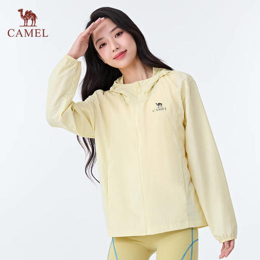 骆驼（CAMEL）中性款梭织标准长防晒衣W36BA70007 商品图4