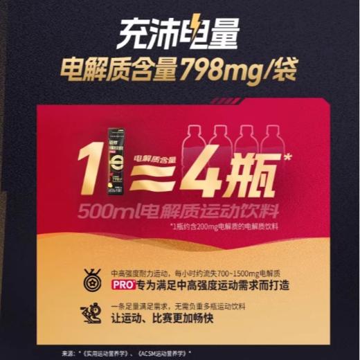 迈胜电解质液浓缩液PRO柠檬味青苹果味(20g/支15支/盒)健康饮料 商品图1