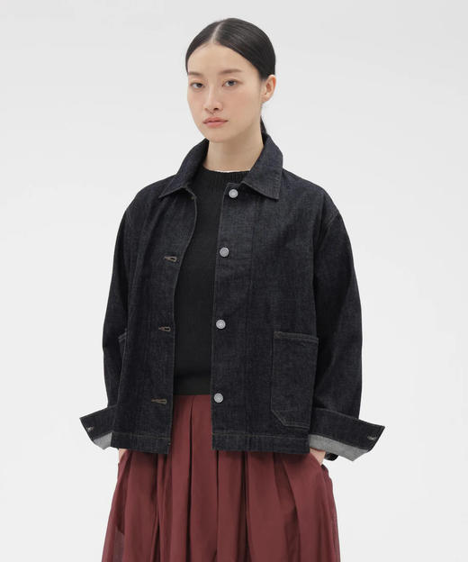 Margaret Howell 26SS 日版靛蓝色EDWIN联名牛仔夹克 商品图3