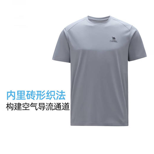骆驼（CAMEL）男款速干短袖圆领T恤A16BK08089 商品图7