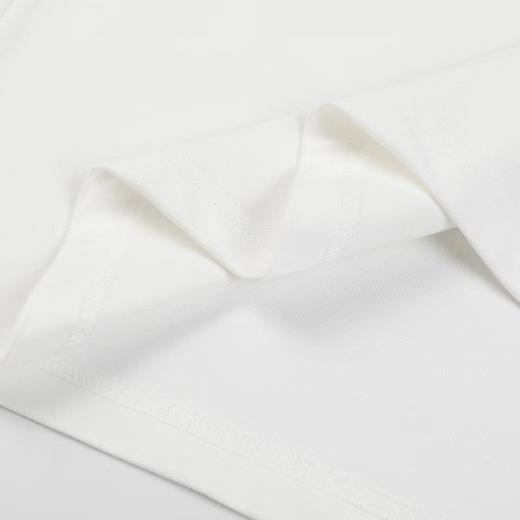 F040716夏季新款双纱面料纸飞机发泡字母印花情侣圆领短袖T恤 商品图6