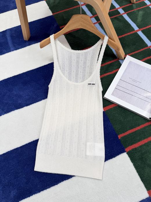 缪缪 最新款徽标字母背心 商品图6