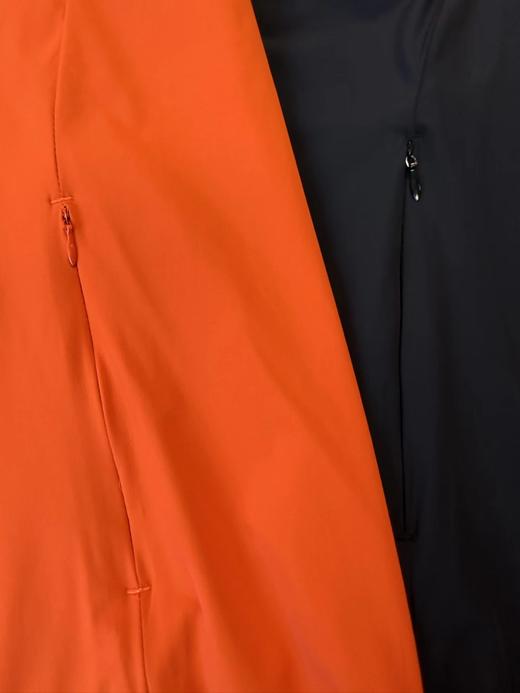 F040744户外运动休闲吸汗透气速干轻薄透气连帽梭织外套夹克防晒衣 商品图8