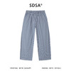 SDSA男装2026新款高贵轻奢韩系撞色格纹格子休闲裤百搭休闲裤子 商品缩略图1