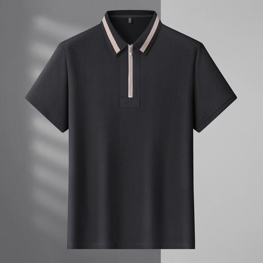 【DLS】【纯棉】大依优型大码男装夏季翻领polo衫短袖商务休闲短袖上衣 商品图1