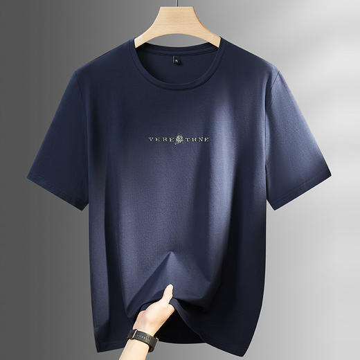 【DPF】【莫代尔棉】大依优型大码男装圆领短袖T恤休闲运动上衣夏季男士 商品图2