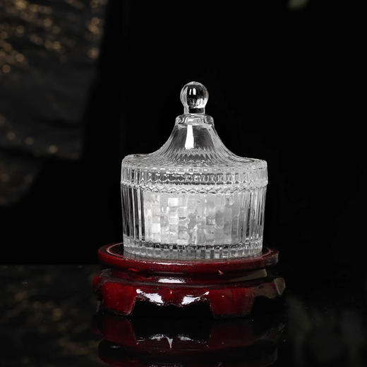 【祈愿吉品】水晶收纳容器饰品摆件 商品图0