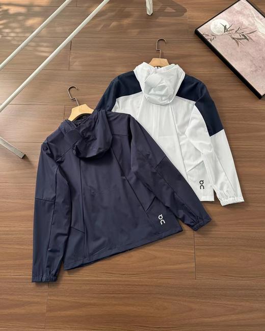 F040761夏季新款连帽防晒衣户外休闲大码透气防晒外套 商品图1